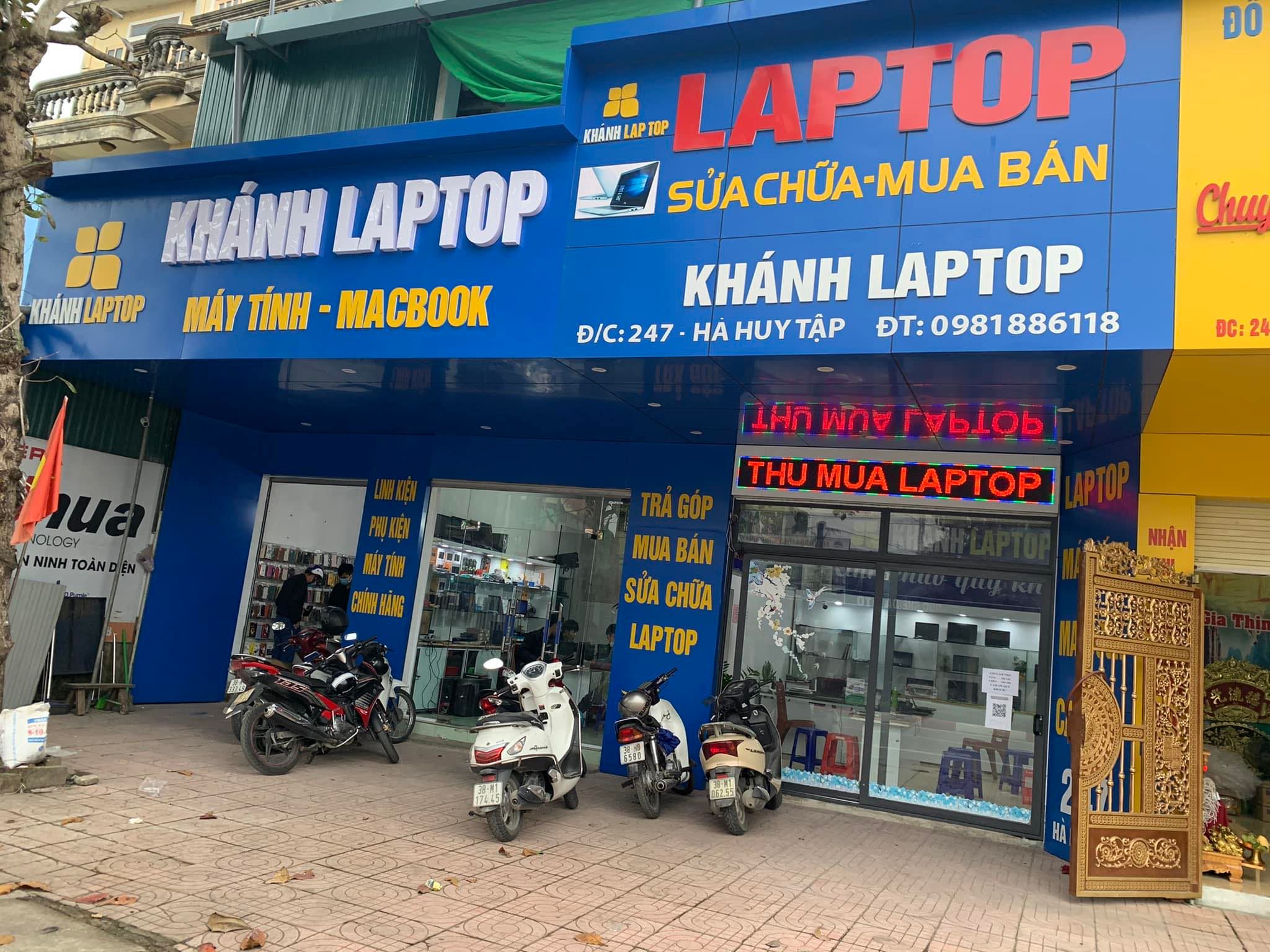 Cửa hàng Khánh Laptop thành phố Hà Tĩnh